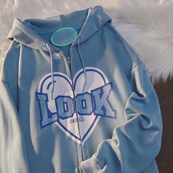 women's hoodies & sweatshirts y2k heart letter print oversized autumn goth kawaii women clothing harajuku fairy grunge zip hooded jacke, Black
women's hoodies & sweatshirts y2k heart letter print oversized autumn goth kawaii women clothing harajuku fairy grunge zip hooded jacke, Black