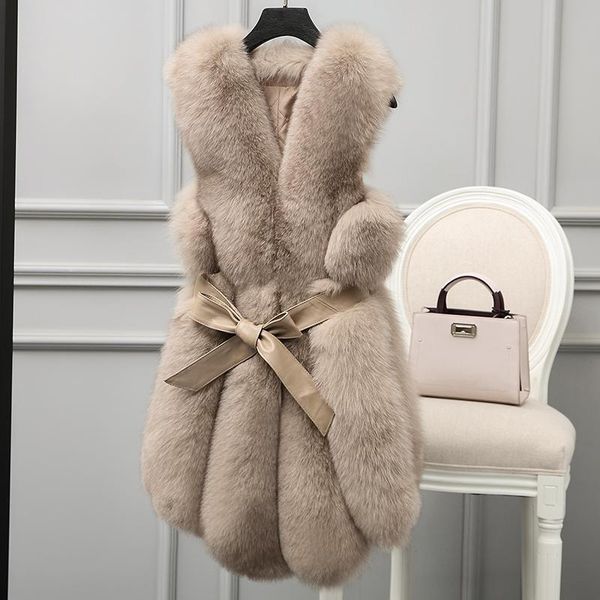 women's fur & faux winter warm coat women clothes real vest korean vintage elegant vests autumn jacket manteau femme hiver zl594, Black
women's fur & faux winter warm coat women clothes real vest korean vintage elegant vests autumn jacket manteau femme hiver zl594, Black