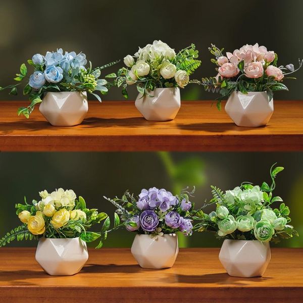 decorative flowers & wreaths home decoration flower bonsai fake potted wedding garden party artificial plants
decorative flowers & wreaths home decoration flower bonsai fake potted wedding garden party artificial plants