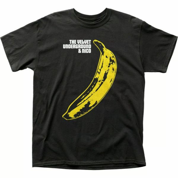 Velvet Underground Banana T Shirt Mens Licensed Rock N Roll Band Retro Tee Black, White;black
Velvet Underground Banana T Shirt Mens Licensed Rock N Roll Band Retro Tee Black, White;black