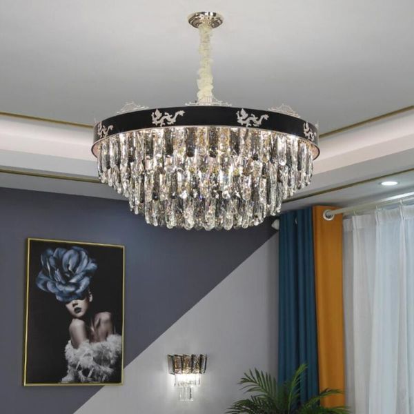 modern black crystal chandeliers deluxe el with decorated lights in living room lighting
modern black crystal chandeliers deluxe el with decorated lights in living room lighting