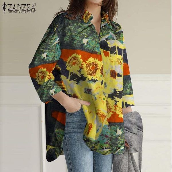 women's blouses & shirts 2022 fashion lapel holiday printed shirt women vintage long sleeve blusas casual oversized chemise irre, White
women's blouses & shirts 2022 fashion lapel holiday printed shirt women vintage long sleeve blusas casual oversized chemise irre, White