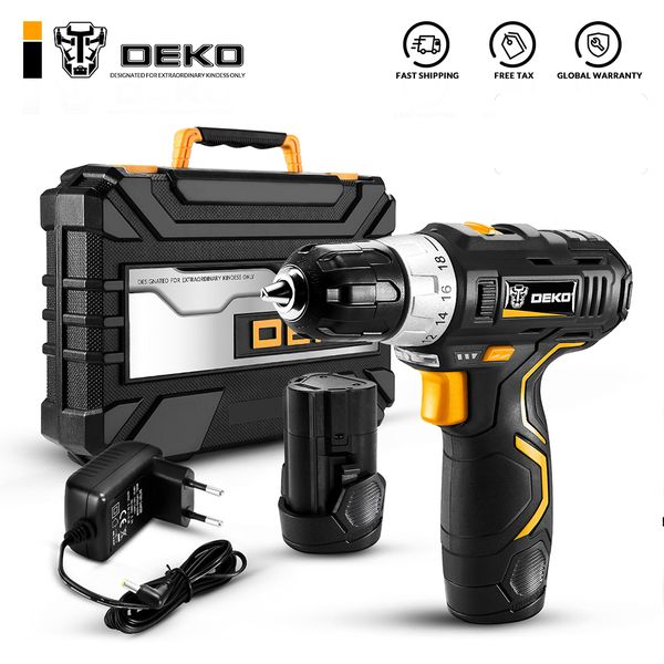 deko gcd12du3 12v max electric screwdriver cordless drill mini wireless power driver dc lithium-ion battery 3/8-inch 2-speed
deko gcd12du3 12v max electric screwdriver cordless drill mini wireless power driver dc lithium-ion battery 3/8-inch 2-speed