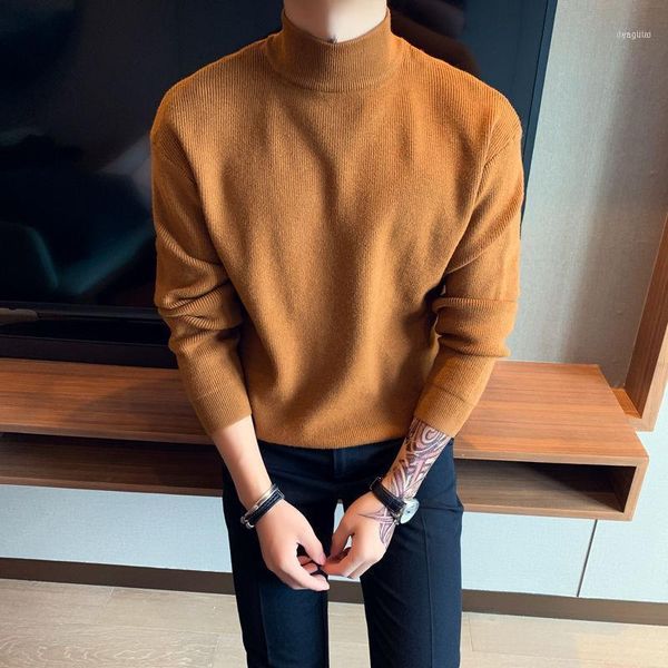 winter turtleneck sweater men's slim warm fashion casual knitted pullover men streetwear korean knitting sweaters mens clothes1, White;black
winter turtleneck sweater men's slim warm fashion casual knitted pullover men streetwear korean knitting sweaters mens clothes1, White;black