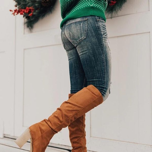 boots arrival autumn women fashion platform mid-calf slip on solid high heels ladies casual warm shoes for winter 2021, Black
boots arrival autumn women fashion platform mid-calf slip on solid high heels ladies casual warm shoes for winter 2021, Black