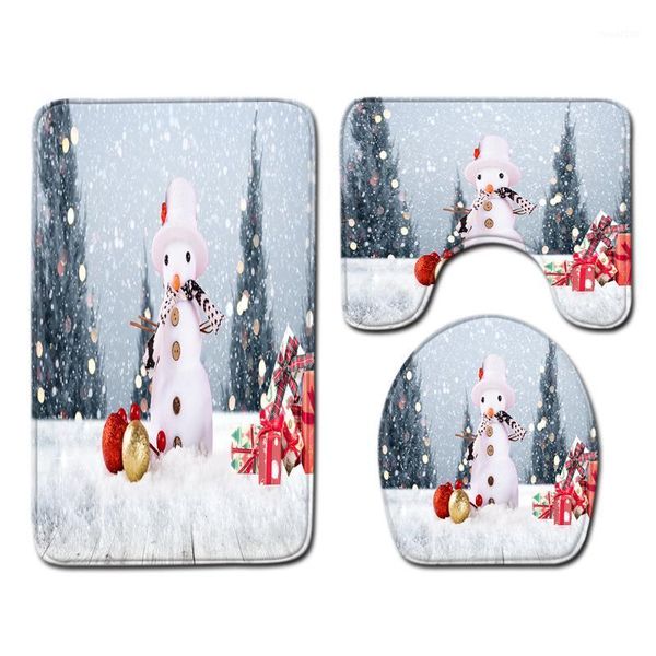 toilet seat covers christmas cover 3pcs set bathroom mat home non-slip absorbent doormats carpet decoration rug printing flannel1
toilet seat covers christmas cover 3pcs set bathroom mat home non-slip absorbent doormats carpet decoration rug printing flannel1