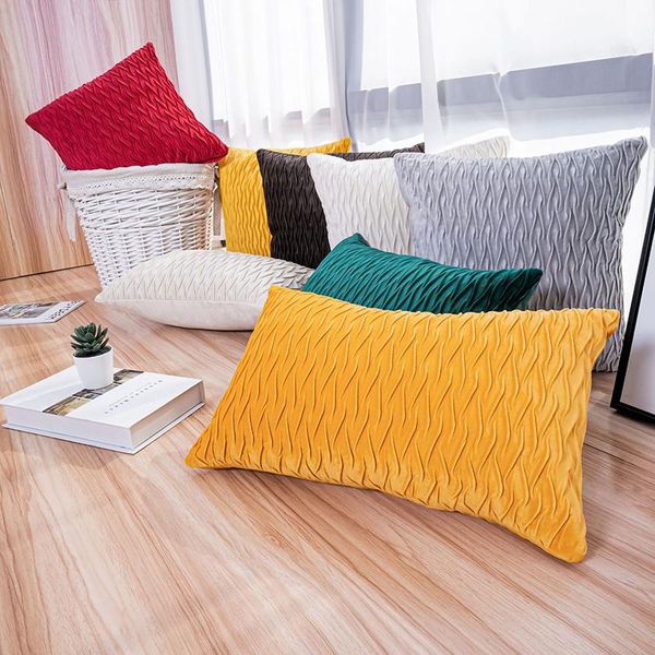 cushion/decorative pillow nordic wave stripe velvet cushion cover soft sofa solid color waist pillowcase for living room home decorative
cushion/decorative pillow nordic wave stripe velvet cushion cover soft sofa solid color waist pillowcase for living room home decorative