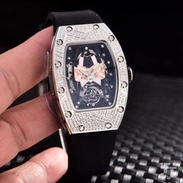 wristwatches luxury women lady girl automatic mechanical silver black talisman iced diamond rubber stainless steel watches luminous, Slivery;brown
wristwatches luxury women lady girl automatic mechanical silver black talisman iced diamond rubber stainless steel watches luminous, Slivery;brown