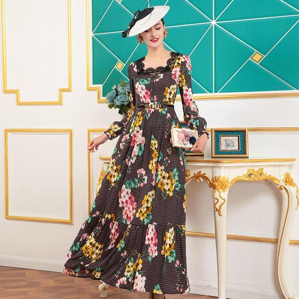 casual dresses spring autumn long dress patchwork lace prairie chic evening square collar party night ball gown dz2799, Black;gray
casual dresses spring autumn long dress patchwork lace prairie chic evening square collar party night ball gown dz2799, Black;gray