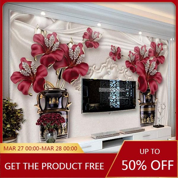 wallpapers custom po wallpaper 3d european style jewelry flower living room bedroom tv background wall murals for walls 3 d
wallpapers custom po wallpaper 3d european style jewelry flower living room bedroom tv background wall murals for walls 3 d