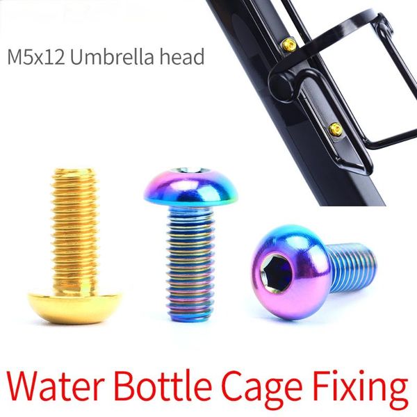 2pcs/box road mountain titanium alloy bike bicycle m5x12 water bottle cage fixing bolts air pump holder bracket fixed screw bottles & cages
2pcs/box road mountain titanium alloy bike bicycle m5x12 water bottle cage fixing bolts air pump holder bracket fixed screw bottles & cages
