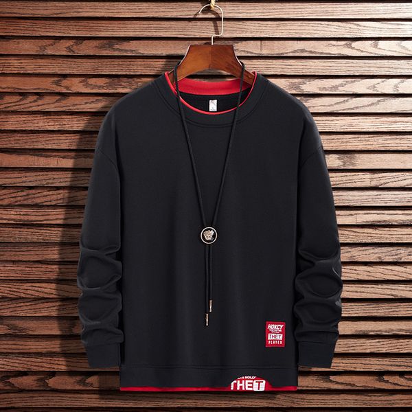 mens sweater spring and autumn new style sweater men's ins fashion loose round neck couple boys' student leisure top, Black
mens sweater spring and autumn new style sweater men's ins fashion loose round neck couple boys' student leisure top, Black
