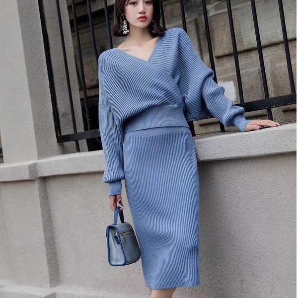 two piece dress fashion temperament comfortable soft warm shirt pencil skirt wild fresh trend bouncy knit thick women sets nwtj, White
two piece dress fashion temperament comfortable soft warm shirt pencil skirt wild fresh trend bouncy knit thick women sets nwtj, White