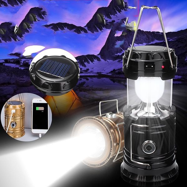 camping light solar energy outdoor rechargeable night flashlights portable lamp - blue
camping light solar energy outdoor rechargeable night flashlights portable lamp - blue