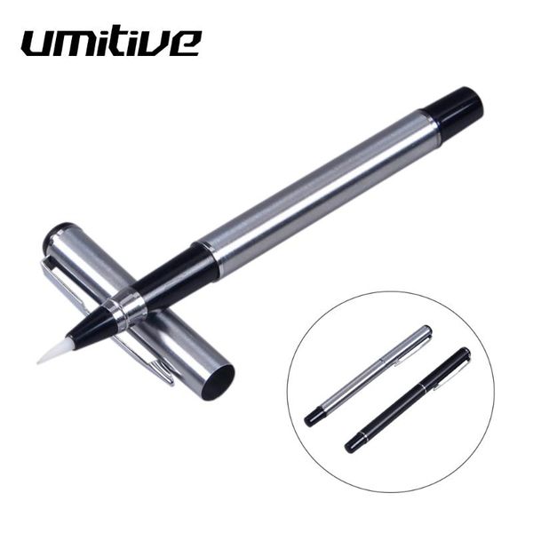 umitive 1 pcs pen-style brush pen calligraphy practice student stationery art drawing supplies refills, Black;red
umitive 1 pcs pen-style brush pen calligraphy practice student stationery art drawing supplies refills, Black;red