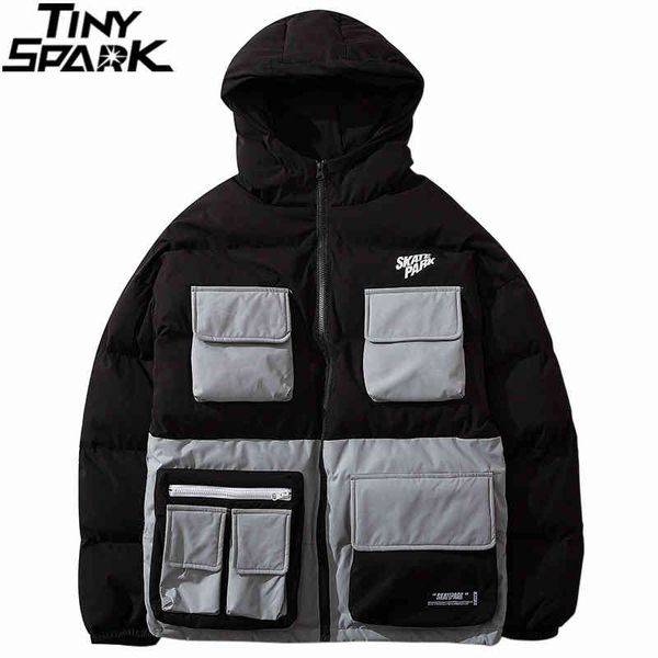 hiphop et, multi pocket men's, cotton coat, color block dign, street hoodie, harajuku style, quilted, winter, Black
hiphop et, multi pocket men's, cotton coat, color block dign, street hoodie, harajuku style, quilted, winter, Black