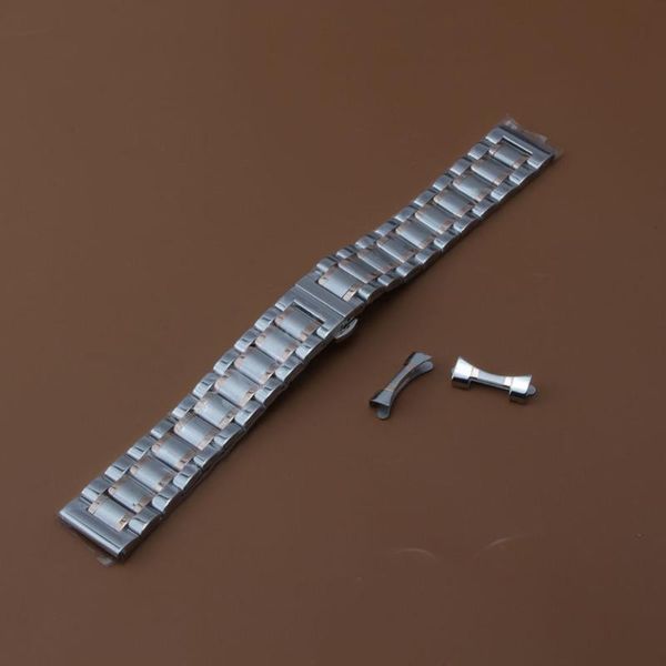 watch bands silver with rose gold watchband stainless steel solid links curved end strap 14mm 15mm 16mm 17mm 18mm 19mm 20mm 21mm, Black;brown
watch bands silver with rose gold watchband stainless steel solid links curved end strap 14mm 15mm 16mm 17mm 18mm 19mm 20mm 21mm, Black;brown