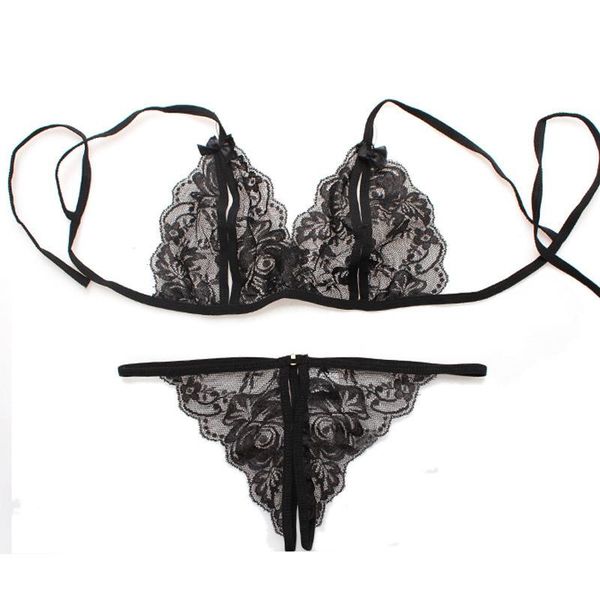 women's panties lace temptation three-point suit open crotch underwear two-piece tear milk, Black;pink
women's panties lace temptation three-point suit open crotch underwear two-piece tear milk, Black;pink
