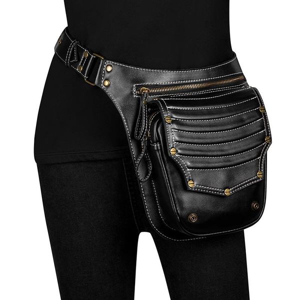 women waist bag gothic fanny packs motorcycle hip leg steampunk holster shoulder men pu leather crossbody bags 2021
women waist bag gothic fanny packs motorcycle hip leg steampunk holster shoulder men pu leather crossbody bags 2021