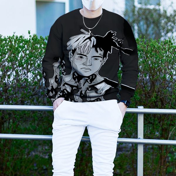 autumn and winter couple sweater personality printing high-quality boy pattern casual party style punk gothic round neck high-quality hooded, Black
autumn and winter couple sweater personality printing high-quality boy pattern casual party style punk gothic round neck high-quality hooded, Black