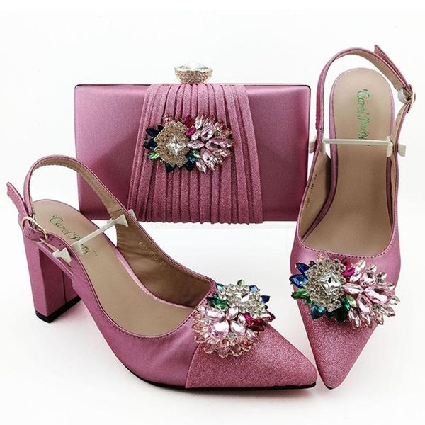 dress shoes 2021 pink color super high heels nigerian with matching bags set shoe and bag for party in women shinning crystal, Black
dress shoes 2021 pink color super high heels nigerian with matching bags set shoe and bag for party in women shinning crystal, Black