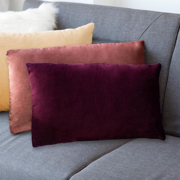pillow case solid color velvet sofa waist rectangular chair backrest back seat cushion bedside cover without core
pillow case solid color velvet sofa waist rectangular chair backrest back seat cushion bedside cover without core