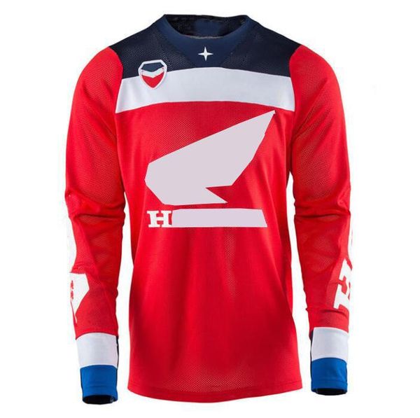 2021 mountain motocross long-sleeved t-shirt racing sweat-absorbent quick-drying can be customized