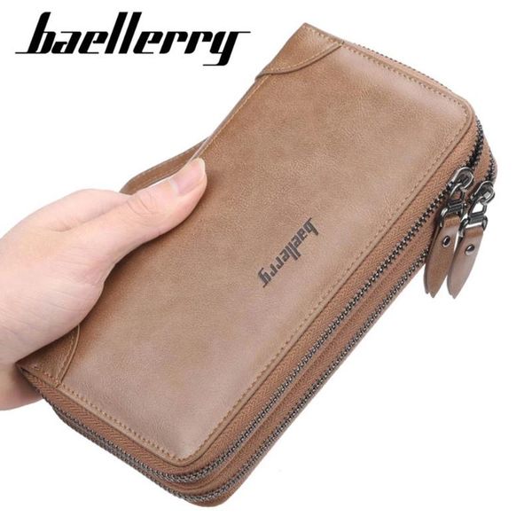 baellerry luxury mens wallet long clutch purse large capacity zippers male business card wallets designer bag, Red;black
baellerry luxury mens wallet long clutch purse large capacity zippers male business card wallets designer bag, Red;black