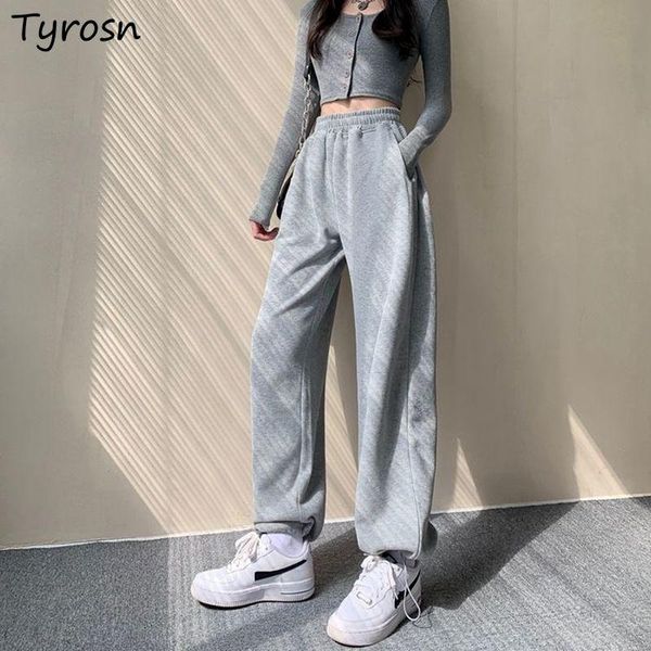women's pants & capris casual women solid wide leg trousers design elastic waist spring fashion all-match temperament students daily lo, Black;white
women's pants & capris casual women solid wide leg trousers design elastic waist spring fashion all-match temperament students daily lo, Black;white