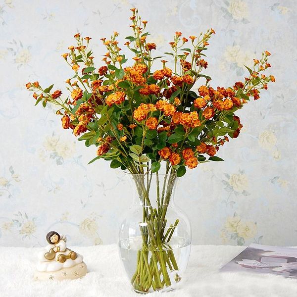 decorative flowers & wreaths single ai ni small rose multi-head artificial flower bouquet wedding decoration fake branch
decorative flowers & wreaths single ai ni small rose multi-head artificial flower bouquet wedding decoration fake branch