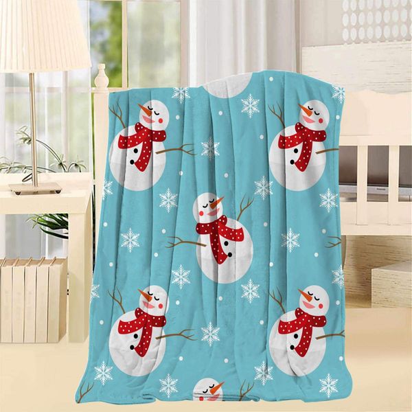 Snowman Blanket Super Soft Warmth Lightweight Apply to Sofa Bed Sofa and Living Room 40X50inch
Snowman Blanket Super Soft Warmth Lightweight Apply to Sofa Bed Sofa and Living Room 40X50inch