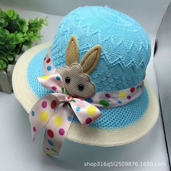 summer children's straw hat outdoor leisure sun cartoon rabbit super cute basin fisherman's, Yellow
summer children's straw hat outdoor leisure sun cartoon rabbit super cute basin fisherman's, Yellow