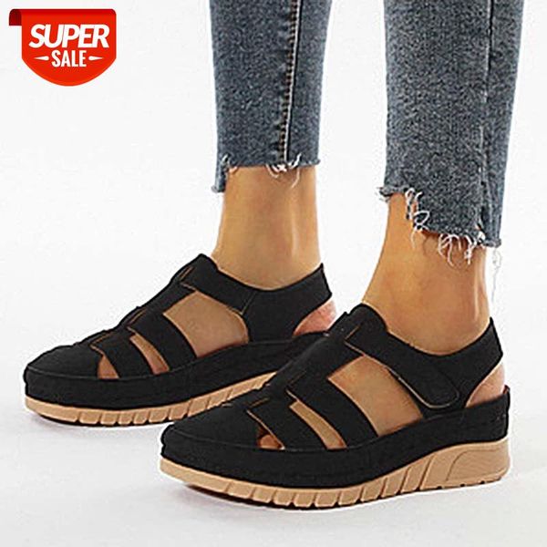 women sandals hook & loop shoes woman flats ladies fashion shoes female rome sewing footwear open toe women's plus size 42 #4536, Black
women sandals hook & loop shoes woman flats ladies fashion shoes female rome sewing footwear open toe women's plus size 42 #4536, Black