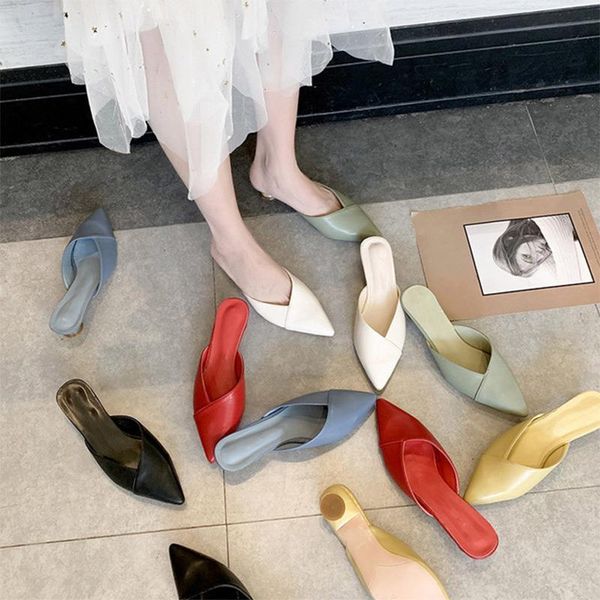 women's elegant woman casual slippers 2021 ladies low heels fashion female pointed toe shoes women candy colors footwear, Black
women's elegant woman casual slippers 2021 ladies low heels fashion female pointed toe shoes women candy colors footwear, Black