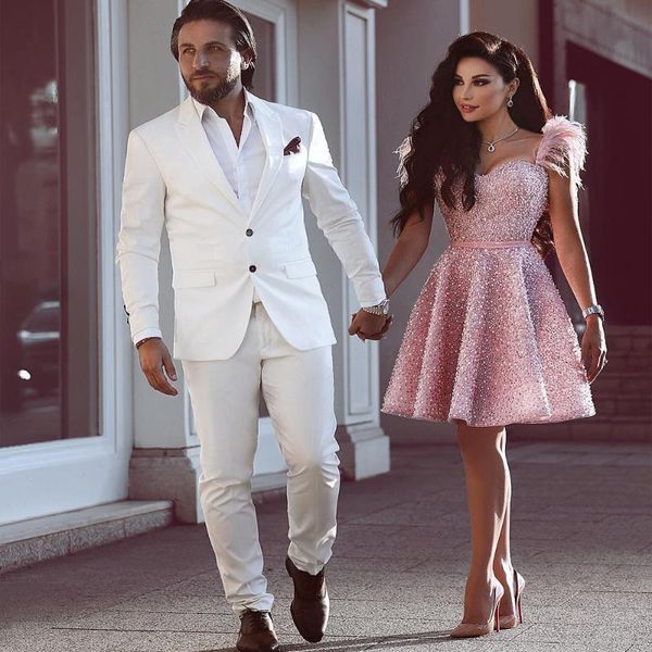 party dresses fast ship short prom with sweetheart off the shoulder pearls beaded feather fashion graduation cocktail women gown, White;black
party dresses fast ship short prom with sweetheart off the shoulder pearls beaded feather fashion graduation cocktail women gown, White;black