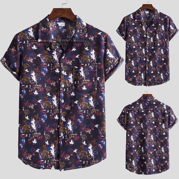men's t-shirts 2021 vintage men t-shirt short sleeve printing hawaiian casual plus size ethnic style summer beach shirt, White;black
men's t-shirts 2021 vintage men t-shirt short sleeve printing hawaiian casual plus size ethnic style summer beach shirt, White;black