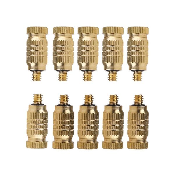 watering equipments 5pcs pressure brass fog mist nozzle fogging spray head 10/24 male threaded 0.1-0.7mm nozzles
watering equipments 5pcs pressure brass fog mist nozzle fogging spray head 10/24 male threaded 0.1-0.7mm nozzles