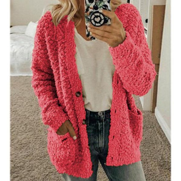women's knits & tees women long sleeve sweater cardigan casual solid pocket coat autumn winter cardigans sweaters plus size, White
women's knits & tees women long sleeve sweater cardigan casual solid pocket coat autumn winter cardigans sweaters plus size, White