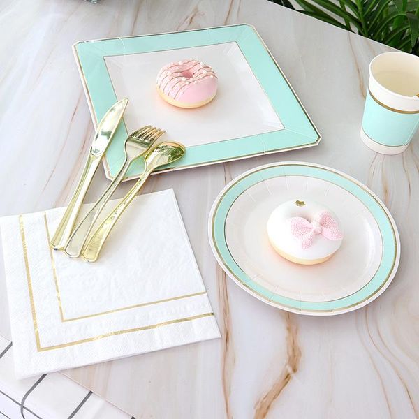 disposable dinnerware mint blue party gold tableware paper straw cup plates napkins birthday carnival wedding decor supplies
disposable dinnerware mint blue party gold tableware paper straw cup plates napkins birthday carnival wedding decor supplies