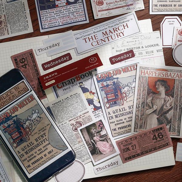 gift wrap 40pcs/bag retro label stickers junk journal planner scrapbooking vintage decorative diy craft background paper
gift wrap 40pcs/bag retro label stickers junk journal planner scrapbooking vintage decorative diy craft background paper