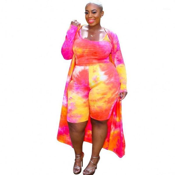 plus size tracksuits tie dye african women sets 4xl tank shorts and cardigan robe autumn fashion street style casual large outfits, Black
plus size tracksuits tie dye african women sets 4xl tank shorts and cardigan robe autumn fashion street style casual large outfits, Black