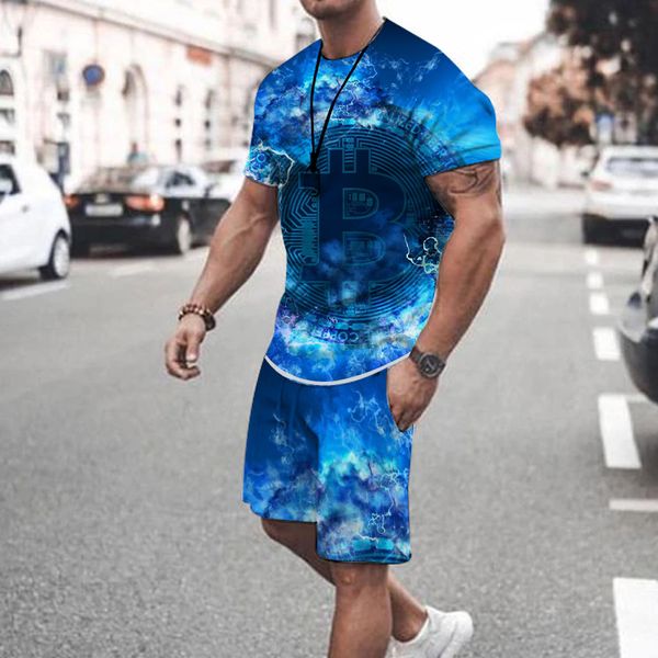 bitcoin pattern men s sports suit short sleeve t shirt with shorts comfortable, breathable and dry daily leisure workout, Gray
bitcoin pattern men s sports suit short sleeve t shirt with shorts comfortable, breathable and dry daily leisure workout, Gray