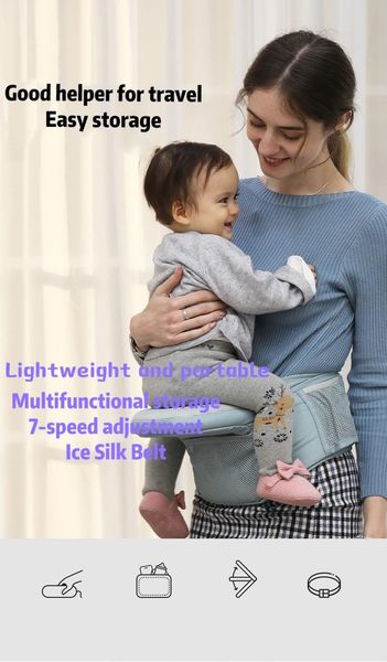 carriers, slings & backpacks baby waist stool strap four seasons breathable multi-functional front-holding with va artifacts
carriers, slings & backpacks baby waist stool strap four seasons breathable multi-functional front-holding with va artifacts