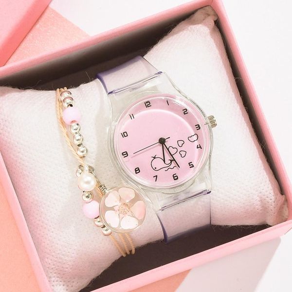 girls watches kids women transparent cartoon pattern lovely wrist sport casual student quartz ladies gift clock wristwatches, Slivery;brown
girls watches kids women transparent cartoon pattern lovely wrist sport casual student quartz ladies gift clock wristwatches, Slivery;brown