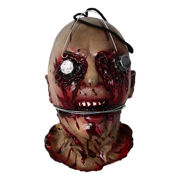 costume accessories bloody halloween scary zombie head props horror haunted house party dress up creepy, Silver
costume accessories bloody halloween scary zombie head props horror haunted house party dress up creepy, Silver