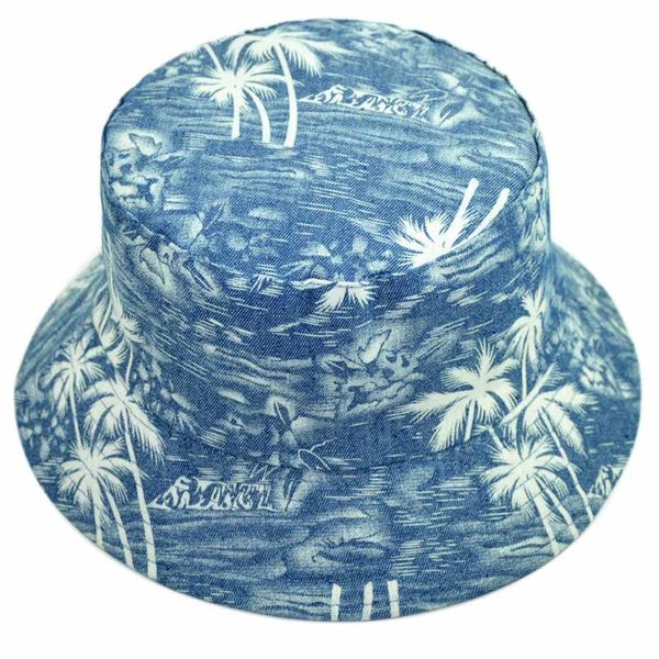 cloches reversible denim bucket hat for men coco tree printed panama women summer autumn cotton, Blue;gray
cloches reversible denim bucket hat for men coco tree printed panama women summer autumn cotton, Blue;gray