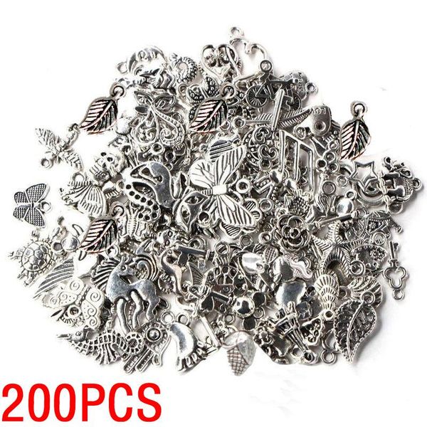 charms 200pcs tibetan silver mixed pendant beads jewelry bracelets earrings necklace making diy craft art wholesale, Bronze;silver
charms 200pcs tibetan silver mixed pendant beads jewelry bracelets earrings necklace making diy craft art wholesale, Bronze;silver