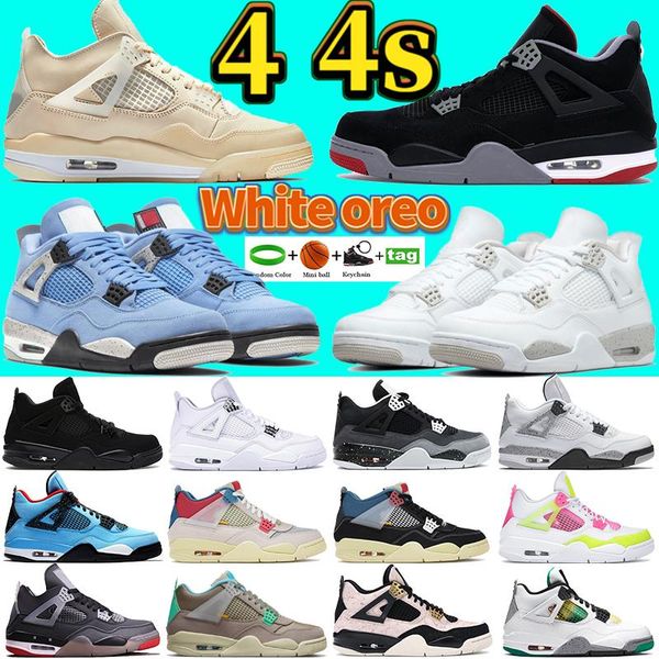 with keychain 4 4s white oreo basketball shoes university blue bred black cat pure money trainers guava ice metallic green purple cavs men w
with keychain 4 4s white oreo basketball shoes university blue bred black cat pure money trainers guava ice metallic green purple cavs men w