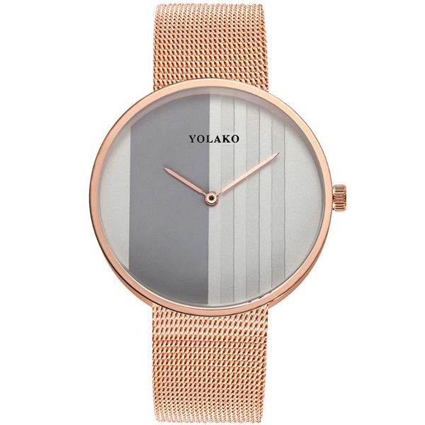 yolako brand woman watches sleek minimalist with strap stainless stee dial women's quartz bracelet watch reloj para dama 03* wristwatch, Slivery;brown
yolako brand woman watches sleek minimalist with strap stainless stee dial women's quartz bracelet watch reloj para dama 03* wristwatch, Slivery;brown