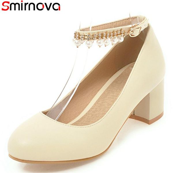 dress shoes smirnova 2021 spring summer solid color ankle strap women med heels round toe buckle pu leather casual, Black
dress shoes smirnova 2021 spring summer solid color ankle strap women med heels round toe buckle pu leather casual, Black